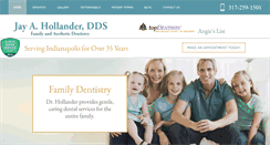 Desktop Screenshot of hollanderdentistry.com